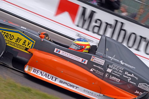 Recardo Bruins naar podium!